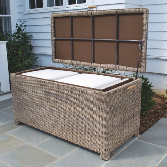 Sag Harbor 60" Cushion Box lifestyle