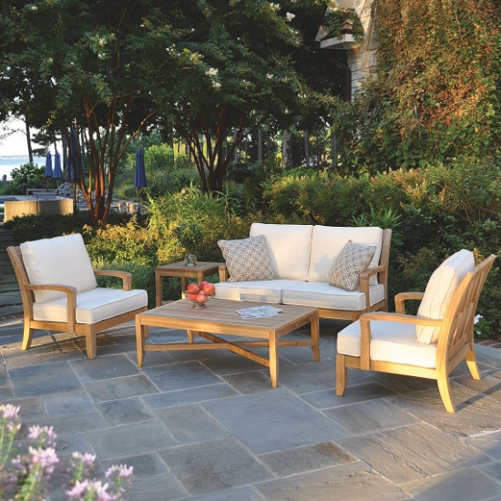 Somerset Teak Deep Seating Patio Set