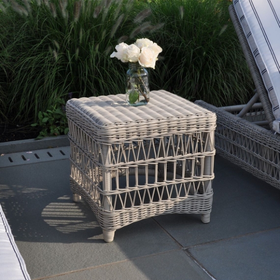 Southampton 20" Square Side Table lifestyle
