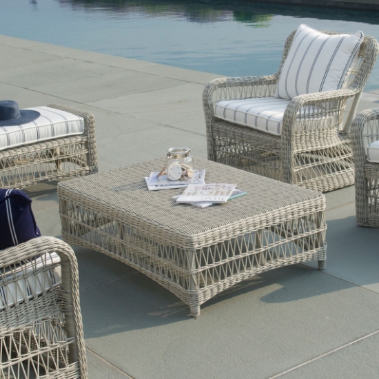 Southampton 45" x 32.5" Rectangle Coffee Table lifestyle