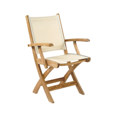 Kingsley Bate St. Tropez Folding Dining Armchair - ST15