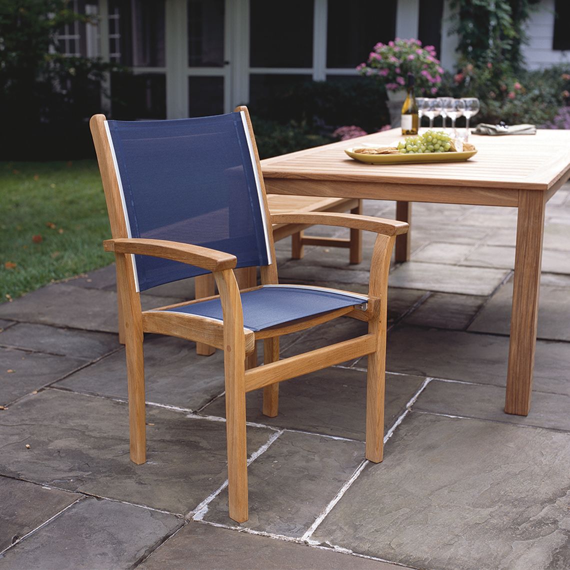 Kingsley Bate St. Tropez Stacking Dining Armchairs