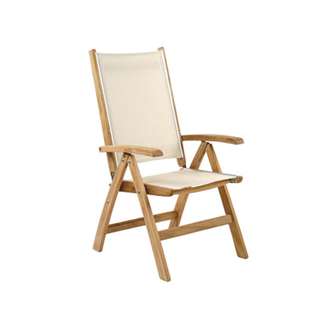 Kingsley Bate St. Tropez Adjustable Folding Dining Armchair - ST18