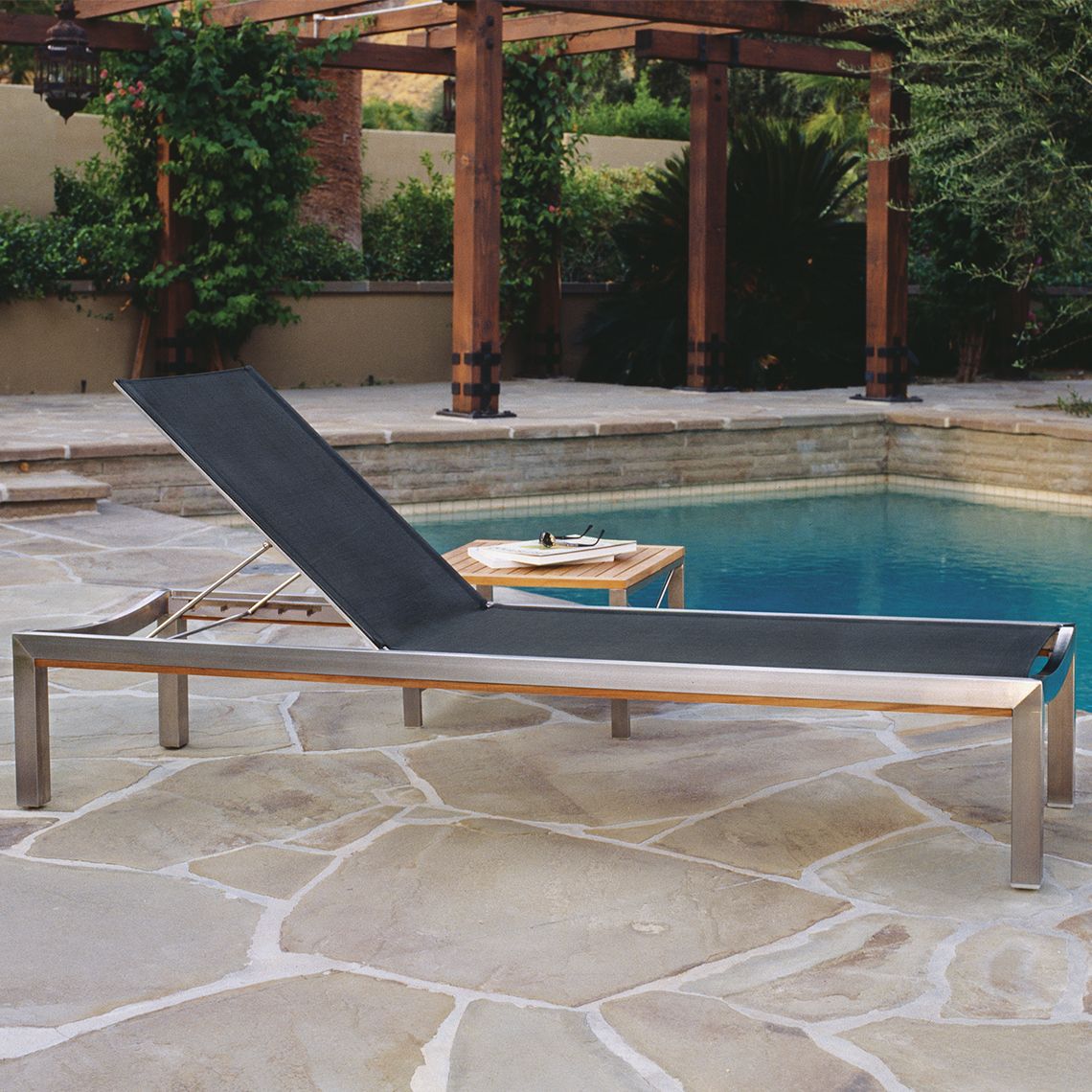 Kingsley Bate Tiburon Modern Chaise Lounge Set - KB-TIBURON-SET5