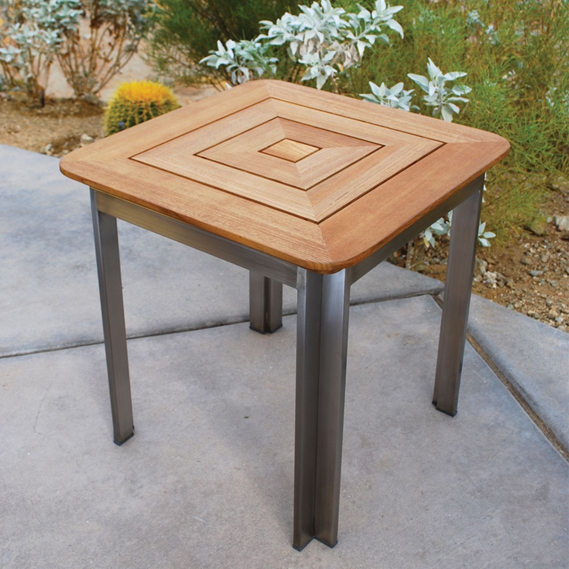 Tivoli 17.5" Square Side Table lifestyle