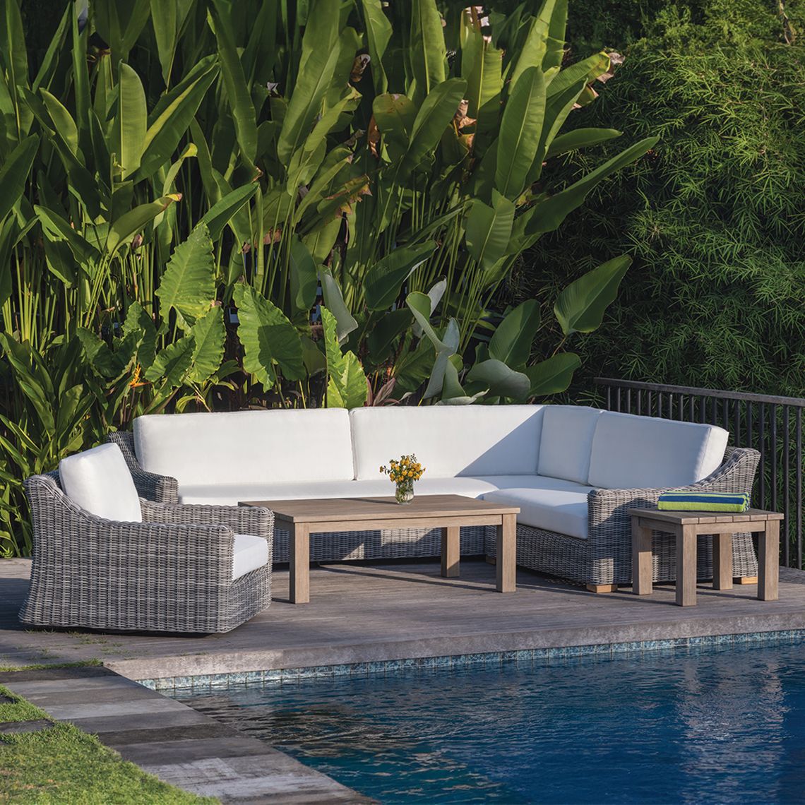 Kingsley Bate Tortola Lounge Chair - Thumbnail 5