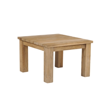 Kingsley Bate Tuscany 24" Square Side Table in Teak - TN24R