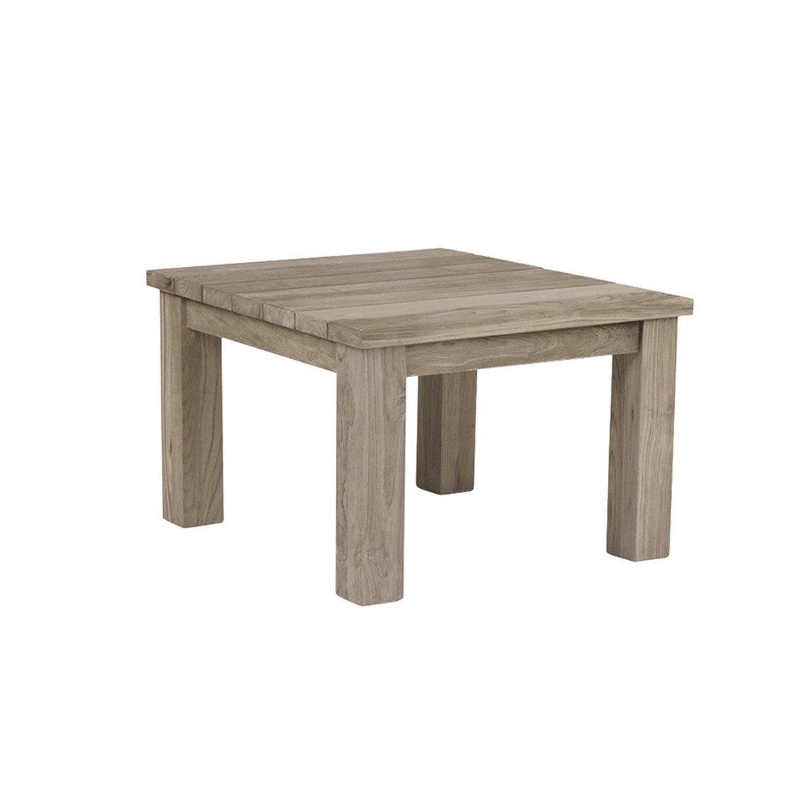 Kingsley Bate Tuscany 24" Square Side Table in Vintage Teak - TN24