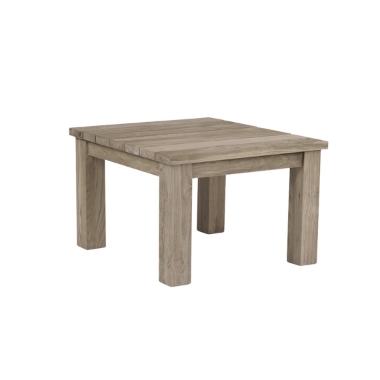 Kingsley Bate Tuscany 24" Square Side Table in Vintage Teak - TN24
