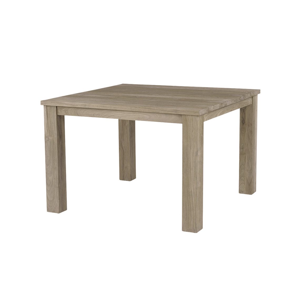 Kingsley Bate Tuscany 44" Square Dining Table in Vintage Teak - TN44