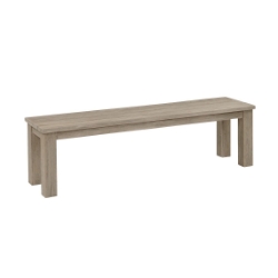 Kingsley Bate Tuscany 5 Backless Bench in Vintage Teak - TN50