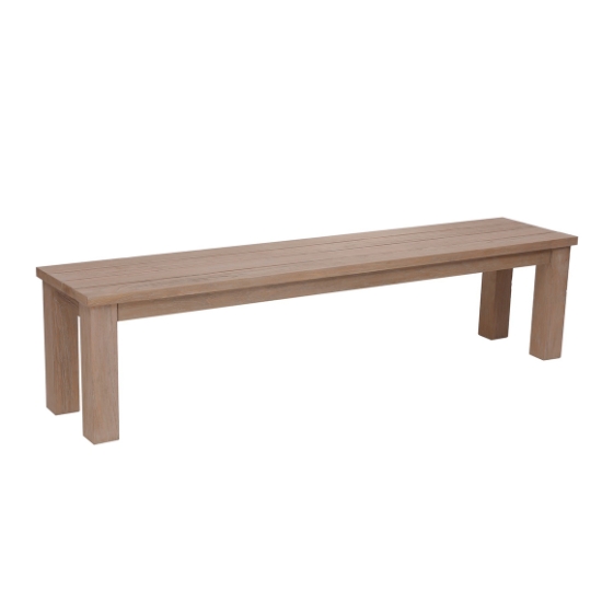 Kingsley Bate Tuscany 6' Backless Bench in Vintage Teak - TN60