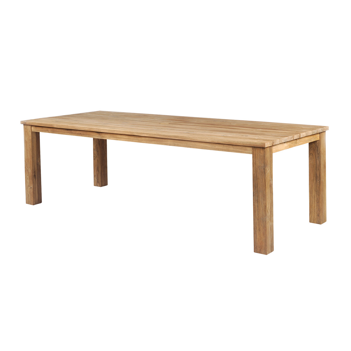 Kingsley Bate Tuscany 96" x 39.5" Rectangle Dining Table in Teak - TN96R