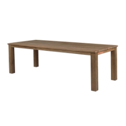 Kingsley Bate Tuscany 96" x 39.5" Rectangle Dining Table in Vintage Teak - TN96