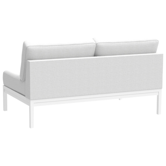 Bespoke Modular Armless Loveseat back