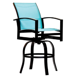 Lane Venture Capstone Sling Swivel Counter Height Stool - 404-43