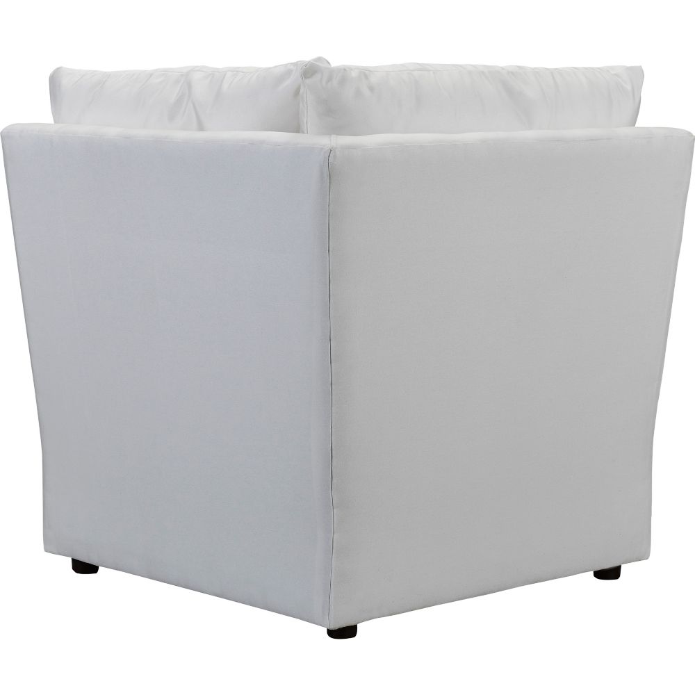 Charlotte Sectional Corner Chair back view