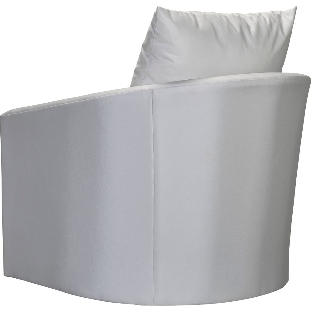 Charlotte Swivel Tub Lounge Chair back