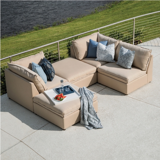 Lane Venture Colson Modular Outdoor Sectional - LV-COLSON-SET2