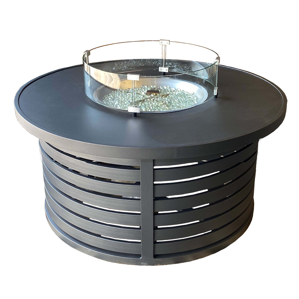 Lane Venture Contempo 49" Round Gas Fire Pit - 455-58
