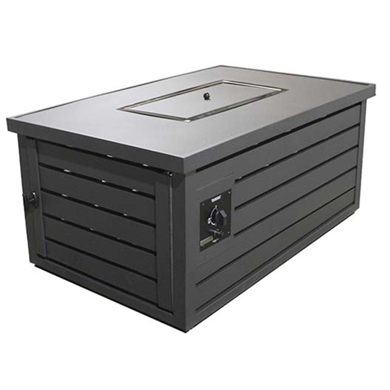 Lane Venture Contempo Rectangular Gas Fire Pit - 50" x 32" - 455-59