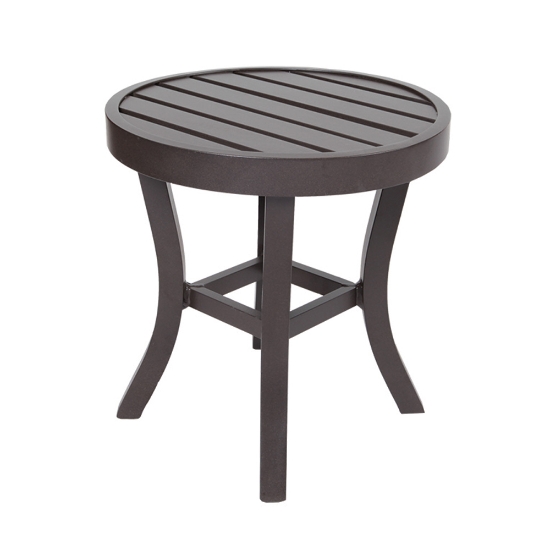 Lane Venture Craftsman 19" Round Accent Table - 451-04