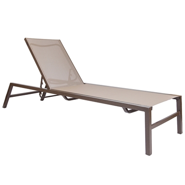 Lane Venture Cypress Sling Stackable Adjustable Chaise - 402-40