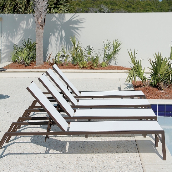 Lane Venture Cypress Sling Set of 4 Chaise Loungers - LV-CYPRESS-SET1