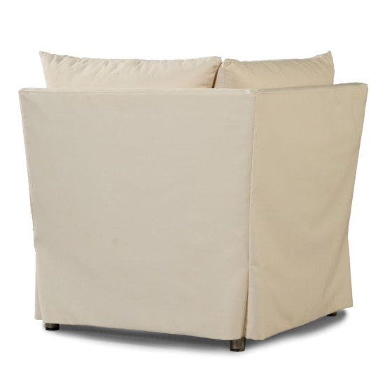 Elena Sectional Corner Chair back view