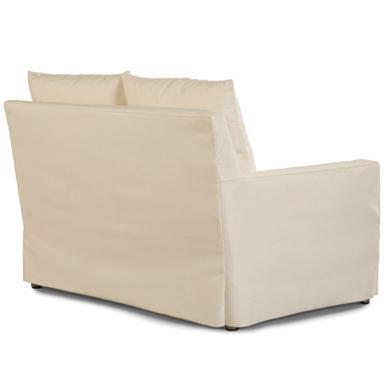 Elena Sectional LF One Arm Loveseat back view