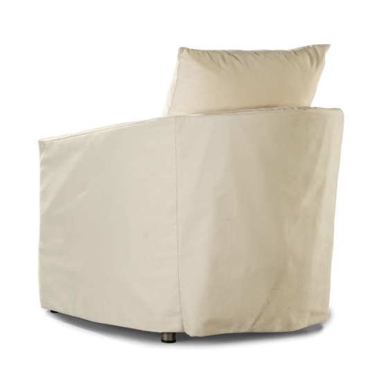 Elena Tub Swivel Lounge Chair back view