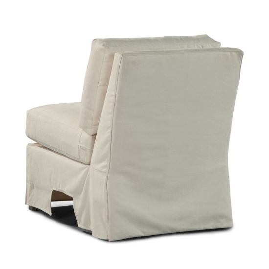 Harrison Armless Chair back view