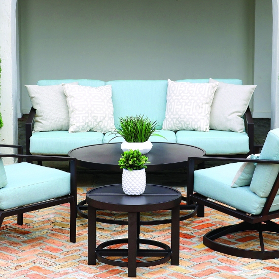 horizon end table