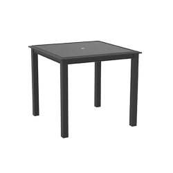 Lane Venture Livingston 40" Square Counter Table with Umbrella Hole - 457-39U