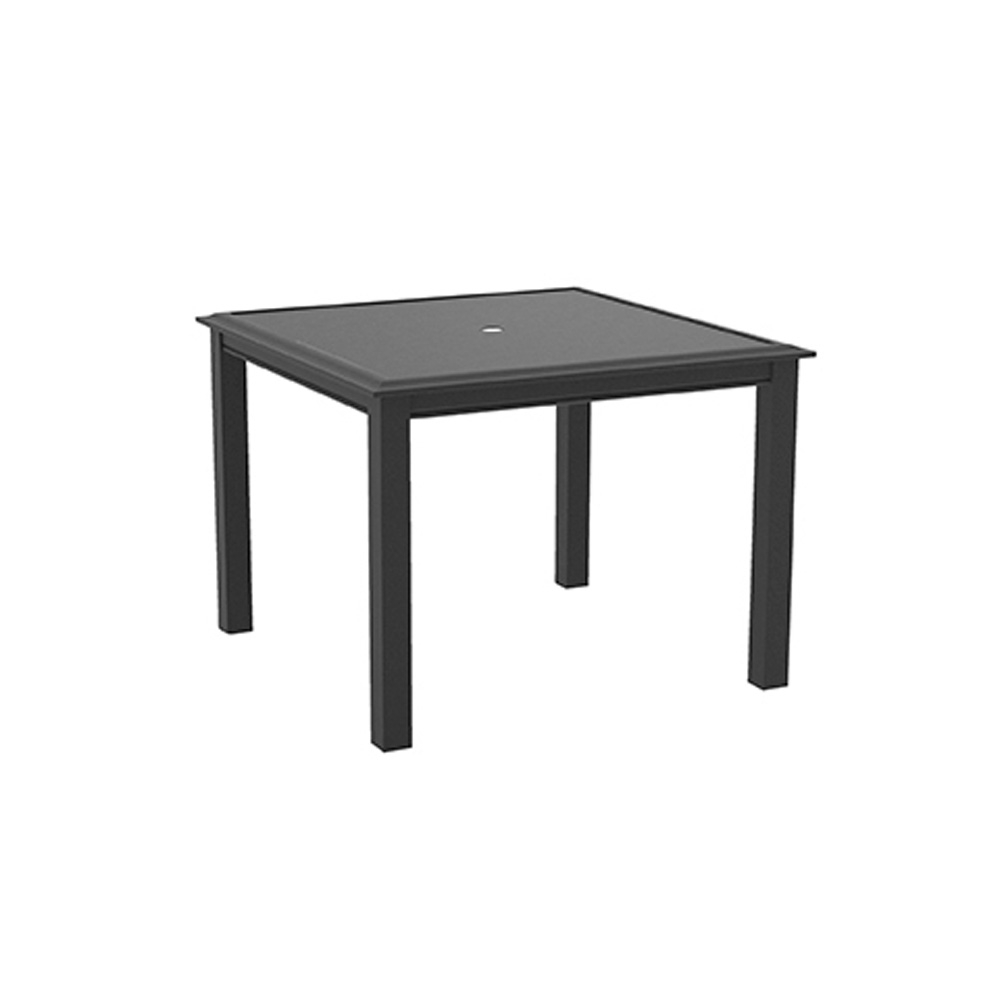 Lane Venture Livingston 40" Square Dining Table with Umbrella Hole - 457-40U