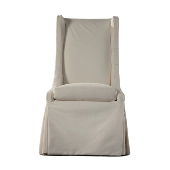 Meghan Upholstered Outdoor Dining Chair front view