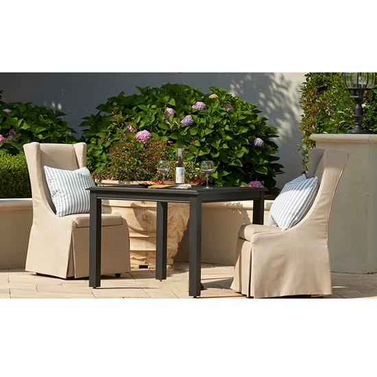 Meghan Upholstered Outdoor Dining Chair set