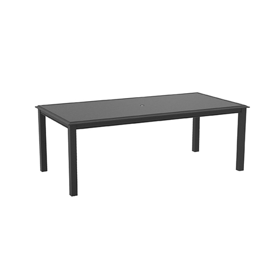 Livingston Rectangular Dining Table with Umbrella Hole - 84" x 42"