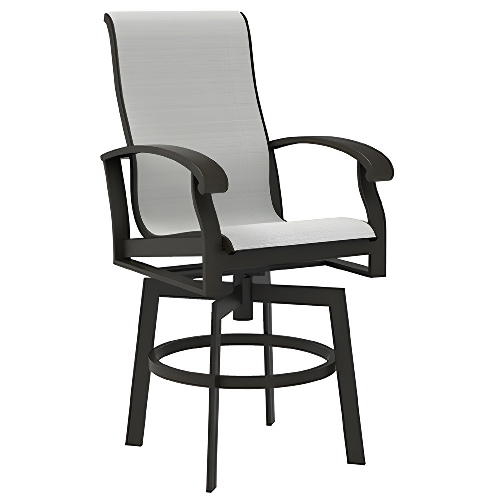 Lane Venture Smith Lake Sling Swivel Bar Stool - 418-53