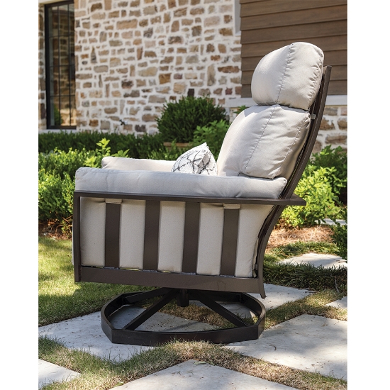 Smith Lake Cushion Luxe Swivel Rockers side view