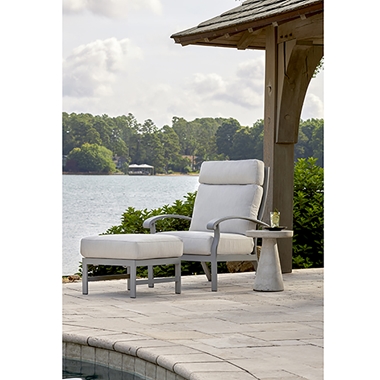 Lane Venture Smith Lake Cushion Lounge Chair and Ottoman