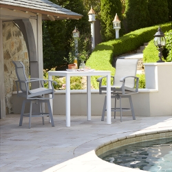 Lane Venture Smith Lake Sling Patio Bar Set - LV-SMITHLAKE-SET7