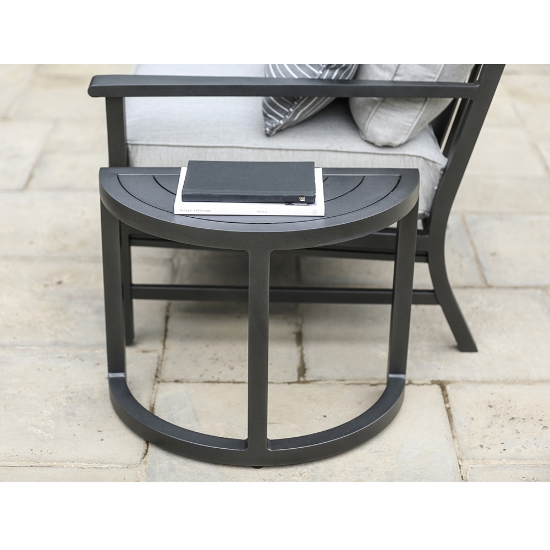 Contempo Crescent End Table
