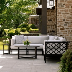 Lane Venture Willow Cushion Outdoor L-Sectional - LV-WILLOW-SET7