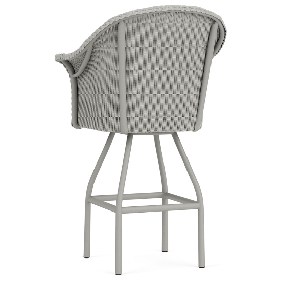 All Seasons Swivel Bar Stool with Padded Seat - 124309