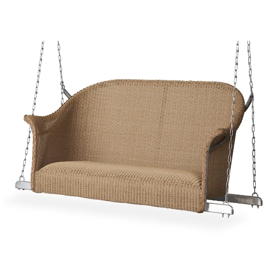 luxury wicker swing