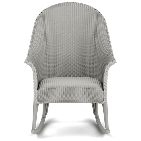 All Seasons High Back Porch Rocker with Padded Seat - 124336