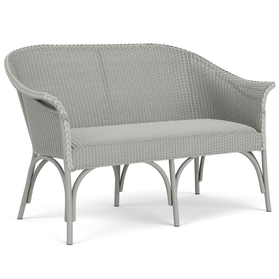 Lloyd Flanders All Seasons Settee with Padded Seat - 124359