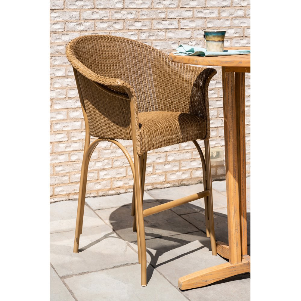 wicker motion outdoor bar stool