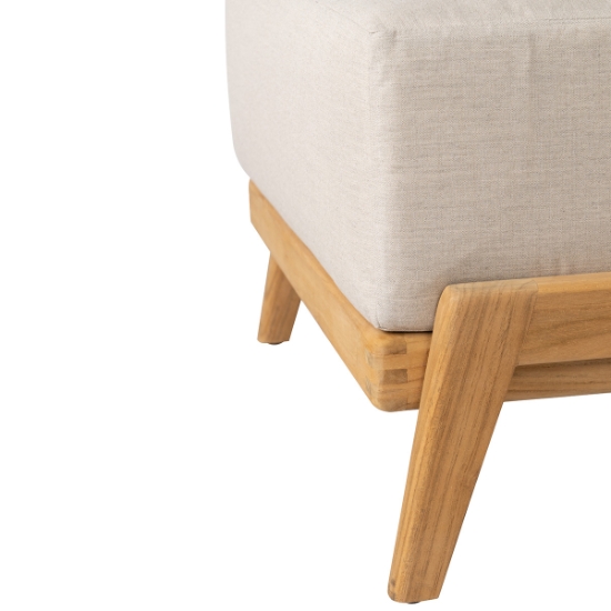 Lloyd Flanders Alpine Ottoman  leg